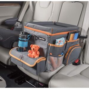 High Road CarHop Car Seat Organizer for Kids and Adults with Cup Holder Tray, Side Pockets and Cooler Compartment (Large, Gray) High Road CarHop Car Seat Organizer for Kids and Adults with Cup Holder Tray, Side Pockets and Cooler Compartment (Large, Gray)