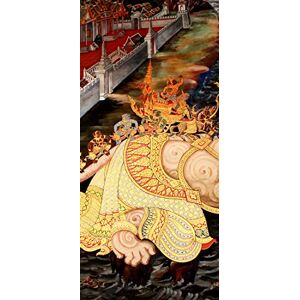 PeelitStickit Amazing Thailand City Wallpaper, Wall Mural ID-026, vinyl PeelitStickit Amazing Thailand City Wallpaper, Wall Mural ID-026, vinyl