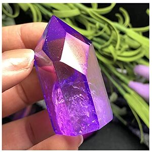 PJQUEKAIPJ Beautiful Aura Quartz Crystal Wand PointStone Crystals for Gift ZoCzkgzd (Size : Plum) PJQUEKAIPJ Beautiful Aura Quartz Crystal Wand PointStone Crystals for Gift ZoCzkgzd (Size : Plum)