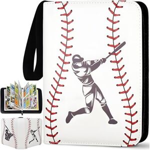 slonser Baseball Card Binder 440 Pockets, 55 Sleeves Small Baseball Binder 3 Ring Zipper Trading Cards Holder 4 Pocket, Mini Sport Collection Book Storage Organizer, Album Folder Case Photocard Protector Gift slonser Baseball Card Binder 440 Pockets, 55 Sleeves Small Baseball Binder 3 Ring Zipper Trading Cards Holder 4 Pocket, Mini Sport Collection Book Storage Organizer, Album Folder Case Photocard Protector Gift