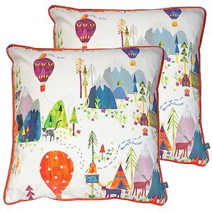 Prestigious Textiles Away We Go Kids Feather Filled Cushion Twin Pack Prestigious Textiles Away We Go Kids Feather Filled Cushion Twin Pack