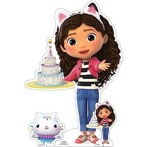 STAR CUTOUTS SC4316 Gabby with Cake Gabby's Dollhouse Star Mini Cardboard Cut Out, Small STAR CUTOUTS SC4316 Gabby with Cake Gabby's Dollhouse Star Mini Cardboard Cut Out, Small