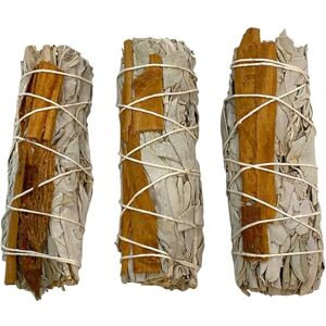 VIE Smudge Sticks, White Sage and Cinnamon 4", Pack of 3 VIE Smudge Sticks, White Sage and Cinnamon 4", Pack of 3