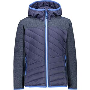 CMP Boy's Feel Warm Flat Padded Hybrid Jacket, Black Blue, 98, Black Blue CMP Boy's Feel Warm Flat Padded Hybrid Jacket, Black Blue, 98, Black Blue