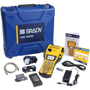 Brady M410 Portable Label Printer Kit Industrial Labelling Machine for Harsh Environment Labels High-Performance Adhesive incl. Case, Battery, UK Power Cord and Label Cartridge replaces BMP41 Brady M410 Portable Label Printer Kit Industrial Labelling Machine for Harsh Environment Labels High-Performance Adhesive incl. Case, Battery, UK Power Cord and Label Cartridge replaces BMP41