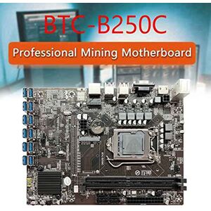 Wresetly B250C BTC Motherboard LGA1151 DDR4 8GB 2666Mhz RAM+4PIN to SATA Cable+Cooling Fan 12XPCIE to USB3.0 Graphics Card Slot Wresetly B250C BTC Motherboard LGA1151 DDR4 8GB 2666Mhz RAM+4PIN to SATA Cable+Cooling Fan 12XPCIE to USB3.0 Graphics Card Slot