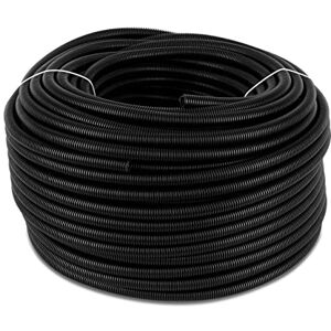 REV 0031314436104 ISO pipe Cable Conduit EN20, Flexible, 100 m, 750 N/5 cm, -5 °C to +60 °C, Dark Grey/Black, 14,5mm REV 0031314436104 ISO pipe Cable Conduit EN20, Flexible, 100 m, 750 N/5 cm, -5 °C to +60 °C, Dark Grey/Black, 14,5mm