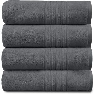 GC GAVENO CAVAILIA New Hampton Hand, Ultra Soft Extra Absorbent Pack of 4 Luxury Towel Set, 100% Ringspun Cotton, Egyptian, Charcoal, 50x80 Cm GC GAVENO CAVAILIA New Hampton Hand, Ultra Soft Extra Absorbent Pack of 4 Luxury Towel Set, 100% Ringspun Cotton, Egyptian, Charcoal, 50x80 Cm