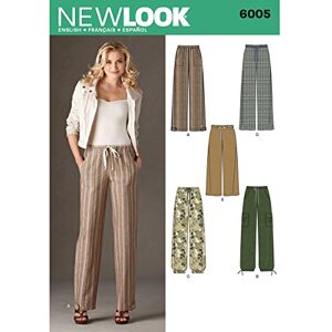 New Look Sewing Pattern N6005 Misses’ Trousers, A (10-12-14-16-18-20-22) New Look Sewing Pattern N6005 Misses’ Trousers, A (10-12-14-16-18-20-22)