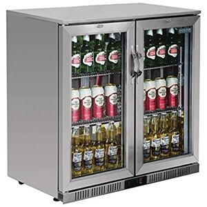 POLAR REFRIGERATION G-Series 230W Back Bar Cooler Display Fridge with Hinged Doors 208 Litre, Stainless Steel, 2°C to 8°C, 900(H)x900(W)x520(D)mm, 4 Shelves, Energy Rating D GL008 POLAR REFRIGERATION G-Series 230W Back Bar Cooler Display Fridge with Hinged Doors 208 Litre, Stainless Steel, 2°C to 8°C, 900(H)x900(W)x520(D)mm, 4 Shelves, Energy Rating D GL008