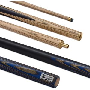 POWERGLIDE EXIOS Ash 2-Piece 50/50 Jointed Snooker Pool or Billiard Cue Stick Ash Shaft Hand Spliced Butt 19 oz Full Size 57" 9.5mm Tip Blue POWERGLIDE EXIOS Ash 2-Piece 50/50 Jointed Snooker Pool or Billiard Cue Stick Ash Shaft Hand Spliced Butt 19 oz Full Size 57" 9.5mm Tip Blue