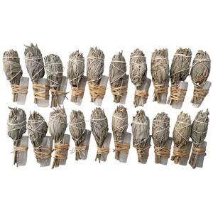 VIE Smudge Stick, Torch White Sage and Selenite 4", Pack of 20 VIE Smudge Stick, Torch White Sage and Selenite 4", Pack of 20