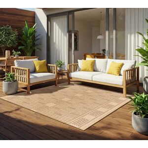 Livabliss Newman Indoor Outdoor Rug, Large Boho Rugs for Living Room 200x275 cm Dining, Kitchen Carpet, Patterned Neutral and Coloured Rugs, Waterproof, Stain Durable, Tan, Dark Brown Livabliss Newman Indoor Outdoor Rug, Large Boho Rugs for Living Room 200x275 cm Dining, Kitchen Carpet, Patterned Neutral and Coloured Rugs, Waterproof, Stain Durable, Tan, Dark Brown