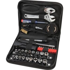 PERFORMANCE TOOL W1197 38 Piece Compact Tool Set with Zipper Case PERFORMANCE TOOL W1197 38 Piece Compact Tool Set with Zipper Case