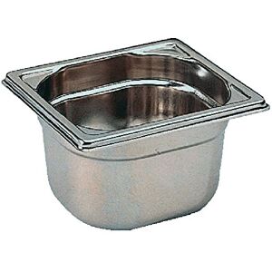 Bourgeat K074 Gastronorm Pan, 1/6, Stainless Steel, 2.2 L, 176 mm Length x 162 mm Width x 150 mm Deep Bourgeat K074 Gastronorm Pan, 1/6, Stainless Steel, 2.2 L, 176 mm Length x 162 mm Width x 150 mm Deep