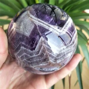 VITINNO Natural Dream Amethyst Ball Natural Quartz Ball 55MM-100MM Beautiful Crystal (Color : 65mm-70mm, Size : 4XL) VITINNO Natural Dream Amethyst Ball Natural Quartz Ball 55MM-100MM Beautiful Crystal (Color : 65mm-70mm, Size : 4XL)