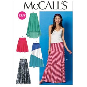 McCall's Patterns MC6966 ZZ Sizes Large 16-18/ Extra-Large 20-22/ XXL 24-26 Misses Skirts McCall's Patterns MC6966 ZZ Sizes Large 16-18/ Extra-Large 20-22/ XXL 24-26 Misses Skirts