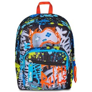 SJ GANG STYLE JAM GANG SJ Ever School Backpack, Double Compartment, Multicoloured, Double Compartment Backpack and Bottle Pocket, 30 L, Elementary and Middle School Backpack, Child Backpack SJ GANG STYLE JAM GANG SJ Ever School Backpack, Double Compartment, Multicoloured, Double Compartment Backpack and Bottle Pocket, 30 L, Elementary and Middle School Backpack, Child Backpack