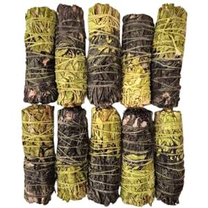 VIE Smudge Stick, Reversible Sage Green & Black, Money 4", Pack of 10 VIE Smudge Stick, Reversible Sage Green & Black, Money 4", Pack of 10