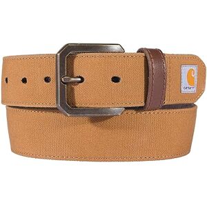 Carhartt Men's Casual Rugged Belts, Available in Multiple Styles, Colors & Sizes, Canvas Duck Brown, 34 Carhartt Men's Casual Rugged Belts, Available in Multiple Styles, Colors & Sizes, Canvas Duck Brown, 34
