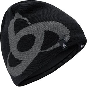 Odlo Unisex Hat CERAMIWARM PRO MID GAGE, black steel grey, - Odlo Unisex Hat CERAMIWARM PRO MID GAGE, black steel grey, -