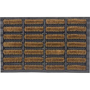 Lifestyle comfort ltd LSC Tuff Scrape Door Mat Heavy Duty Outdoor Doormats Removes Grass, Mud and Dirt 100% Natural Coir Bristle with Rubber Backing Machine Washable Non-Slip Doormats Large (nbs Pack of 1, 40 x 60 cm) Lifestyle comfort ltd LSC Tuff Scrape Door Mat Heavy Duty Outdoor Doormats Removes Grass, Mud and Dirt 100% Natural Coir Bristle with Rubber Backing Machine Washable Non-Slip Doormats Large (nbs Pack of 1, 40 x 60 cm)