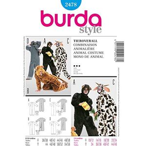 Burda Ladies Sewing Pattern 2478 Tieroverall? F r you &him Size 36 / D/H 44–54 38–48 50/56 Burda Ladies Sewing Pattern 2478 Tieroverall? F r you &him Size 36 / D/H 44–54 38–48 50/56