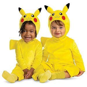 Disguise 119799-15L PIKACHU TODDLER ROMPER (POSH) Pokemon Dress Up & Accessories, Yellow, 3-4 Years Disguise 119799-15L PIKACHU TODDLER ROMPER (POSH) Pokemon Dress Up & Accessories, Yellow, 3-4 Years
