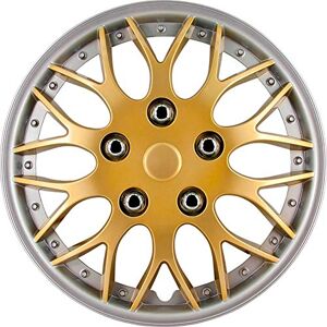 AUTO-STYLE AutoStyle Set wheel covers Missouri 14-inch gold/silver rim AUTO-STYLE AutoStyle Set wheel covers Missouri 14-inch gold/silver rim