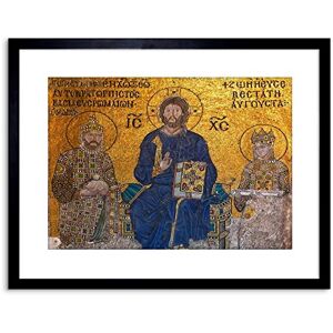 Wee Blue Coo PHOTO MURAL HAGIA SOPHIA ISTANBUL ORTHODOX JESUS CHRIST FRAMED PRINT F97X5349 Wee Blue Coo PHOTO MURAL HAGIA SOPHIA ISTANBUL ORTHODOX JESUS CHRIST FRAMED PRINT F97X5349