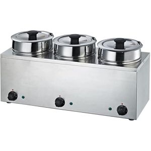 Stalwart DA-BMH3 Bain Marie Hot Pot 3 x 2.75 litres Stalwart DA-BMH3 Bain Marie Hot Pot 3 x 2.75 litres