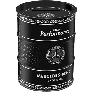 Nostalgic-Art Retro money box, 600 ml, Mercedes-Benz – Engine Oil – Gift idea for Mercedes-Benz fans, metal piggy bank, vintage design Nostalgic-Art Retro money box, 600 ml, Mercedes-Benz – Engine Oil – Gift idea for Mercedes-Benz fans, metal piggy bank, vintage design