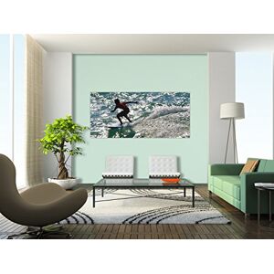 AG Design Surfing In Ocean Photo Mural Wallpaper, Paper, Multi-Colour, 0.1 x 202 x 90 cm AG Design Surfing In Ocean Photo Mural Wallpaper, Paper, Multi-Colour, 0.1 x 202 x 90 cm