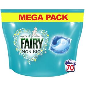 Fairy Non Bio PODS® Washing Liquid Capsules, For Sensitive Skin, 70 Washes Fairy Non Bio PODS® Washing Liquid Capsules, For Sensitive Skin, 70 Washes