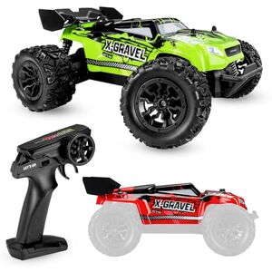 Overmax X-Gravel RC Car – 20 km/h High-Speed RWD Racing truck with 2 Batteries – Off-Road Tyres, Spring Suspension, Digital Remote, Extra Body Shell – 1:20 Durable Remote Control Car for Kids & Adults Overmax X-Gravel RC Car – 20 km/h High-Speed RWD Racing truck with 2 Batteries – Off-Road Tyres, Spring Suspension, Digital Remote, Extra Body Shell – 1:20 Durable Remote Control Car for Kids & Adults