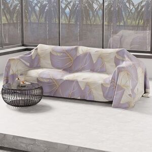 PETTI Artigiani Italiani Spring Summer Double Bedspread, Lightweight Double Blanket, Bedspread, Tropical Lilac 100% Made in Italy PETTI Artigiani Italiani Spring Summer Double Bedspread, Lightweight Double Blanket, Bedspread, Tropical Lilac 100% Made in Italy