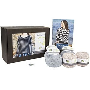 DesignEtte Knitting Kit Rural Landscape 100 Percent Linen Pure Mercerized Egyptian Cotton Blend Pink/Grey XL/3XL No-s-8714 Includes Yarn Pattern Booklet Plus A Label, silk, XL-3XL DesignEtte Knitting Kit Rural Landscape 100 Percent Linen Pure Mercerized Egyptian Cotton Blend Pink/Grey XL/3XL No-s-8714 Includes Yarn Pattern Booklet Plus A Label, silk, XL-3XL