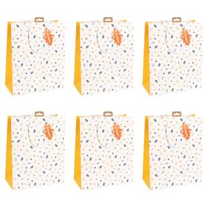 Eurowrap Clairefontaine X-30870-2Cpack Pack of 6 Excellia Gift Bags- Large 26,5x14x33 cm 210g Motif: Beach Huts, Summer, Blue, Red Ideal for Games, Puzzles Eurowrap Clairefontaine X-30870-2Cpack Pack of 6 Excellia Gift Bags- Large 26,5x14x33 cm 210g Motif: Beach Huts, Summer, Blue, Red Ideal for Games, Puzzles