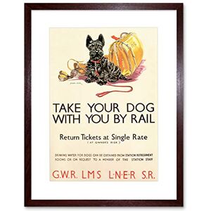 Wee Blue Coo Travel Policy Dogs Rail Train Scottish Terrier Sport Bag UK Art Framed Wall Art Print Wee Blue Coo Travel Policy Dogs Rail Train Scottish Terrier Sport Bag UK Art Framed Wall Art Print