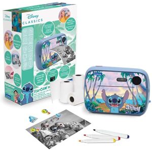Lexibook , Disney Stitch, StarCAM Print, Camera pack with instant printer, Photo and video function, 32GB SD card and photo personalization kit included, blue, DJ150DLXB Lexibook , Disney Stitch, StarCAM Print, Camera pack with instant printer, Photo and video function, 32GB SD card and photo personalization kit included, blue, DJ150DLXB