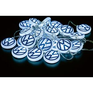 BRISA VW Collection Volkswagen 3D Indoor Battery String Lights Party Fairy Lighting VW Design (VW Logo/White/9.8 feet/3m) BRISA VW Collection Volkswagen 3D Indoor Battery String Lights Party Fairy Lighting VW Design (VW Logo/White/9.8 feet/3m)