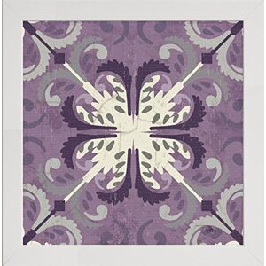 Frame Company Watson Range Lavender Glow Square III by Pela Studio, Photo Frame 20 x 20 Inches, White Frame Company Watson Range Lavender Glow Square III by Pela Studio, Photo Frame 20 x 20 Inches, White