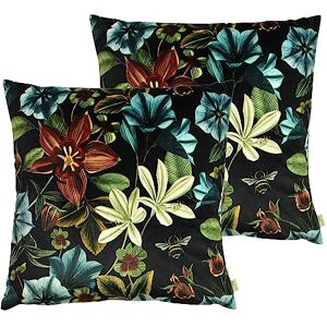 Evans Lichfield Midnight Garden Feather Filled Cushions Twin Pack Evans Lichfield Midnight Garden Feather Filled Cushions Twin Pack