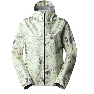 The North Face Higher Run Jacket Lime Cream Valley Floor Print XS The North Face Higher Run Jacket Lime Cream Valley Floor Print XS