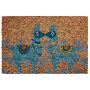Premier Housewares Door mat, Indoor, Non Slip Llamas, 60x40x2 Premier Housewares Door mat, Indoor, Non Slip Llamas, 60x40x2