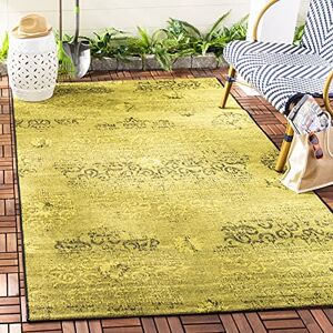 Safavieh Traditional Rug for Living Room, Dining Room, Bedroom Palacio Collection, Short Pile, in Black and Green, 122 X 183 cm Safavieh Traditional Rug for Living Room, Dining Room, Bedroom Palacio Collection, Short Pile, in Black and Green, 122 X 183 cm