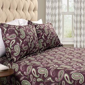 Superior Home City, Bed Linen Set, Purple Single Superior Home City, Bed Linen Set, Purple Single