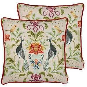 Evans Lichfield Chatsworth Piped Feather Filled Cushion Twin Pack Evans Lichfield Chatsworth Piped Feather Filled Cushion Twin Pack