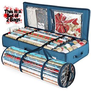 Hearth & Harbor Gift Storage Fits Up to 22 40"-Tear Proof Paper Organizer, Polyester, Wrap Roll + Wrap Box, 40 Inches Hearth & Harbor Gift Storage Fits Up to 22 40"-Tear Proof Paper Organizer, Polyester, Wrap Roll + Wrap Box, 40 Inches