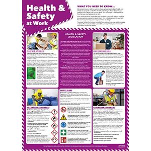 Daydream Education Health & Safety at Work Poster EXTRA LARGE A1 (850mm x 594mm) Laminated Health & Safety Wall Charts for Office and Commercial Settings by . Daydream Education Health & Safety at Work Poster EXTRA LARGE A1 (850mm x 594mm) Laminated Health & Safety Wall Charts for Office and Commercial Settings by .